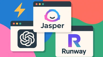 Какие AI-инструменты реально ускоряют работу: ChatGPT, Jasper и Runway