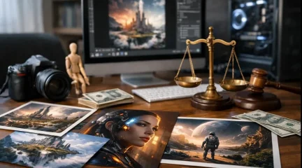 Авторское право и ИИ картинки: можно ли продавать сгенерированные арты? Авторское право и ИИ картинки: можно ли продавать сгенерированные арты?